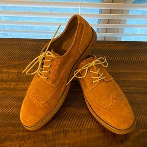 Men’s size 11, Alfani suede with leather upper, Dress shoe